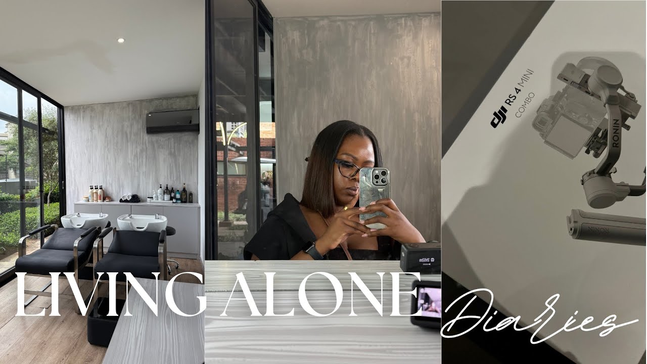 LIVING ALONE DIARIES: New DJI RS4 mini + Getting My Brows Microbladed + Work Life Balance