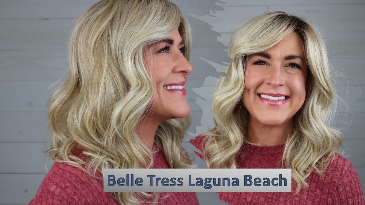 Belle Tress Laguna Beach color Beige Linen Blonde R | Brand new heat friendly synthetic wig review