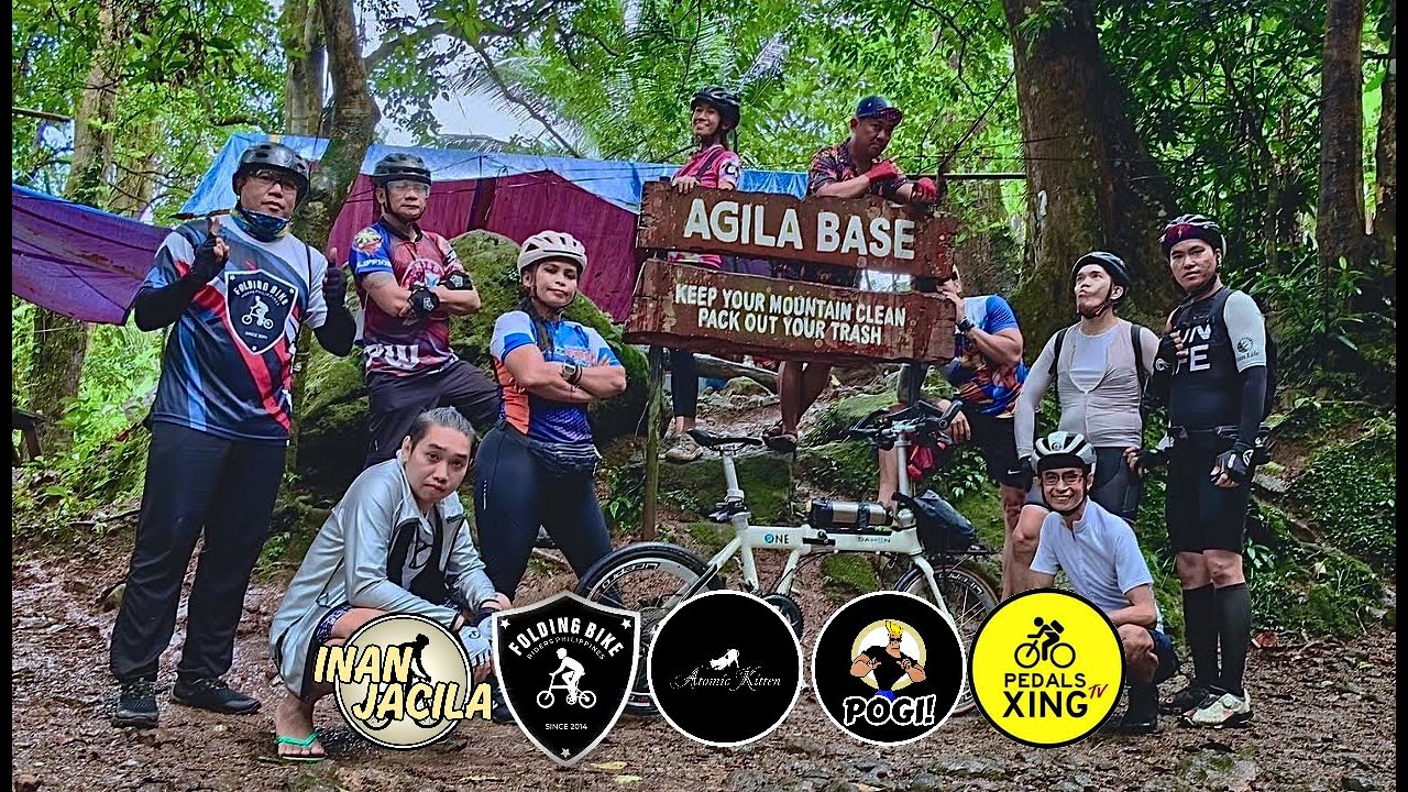 Agila Base 3.0 with Folding Bike Riders Phil and Team Uhaw #resbak