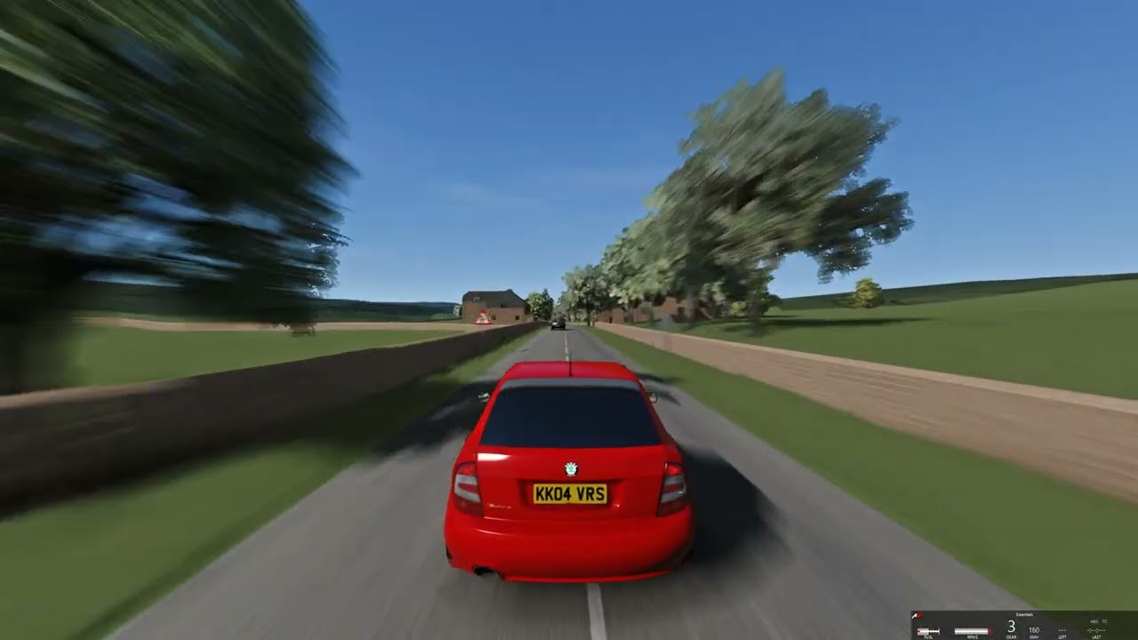 Skoda Fabia vrs 600bhp | asetto corsa | moza r5 gameplay