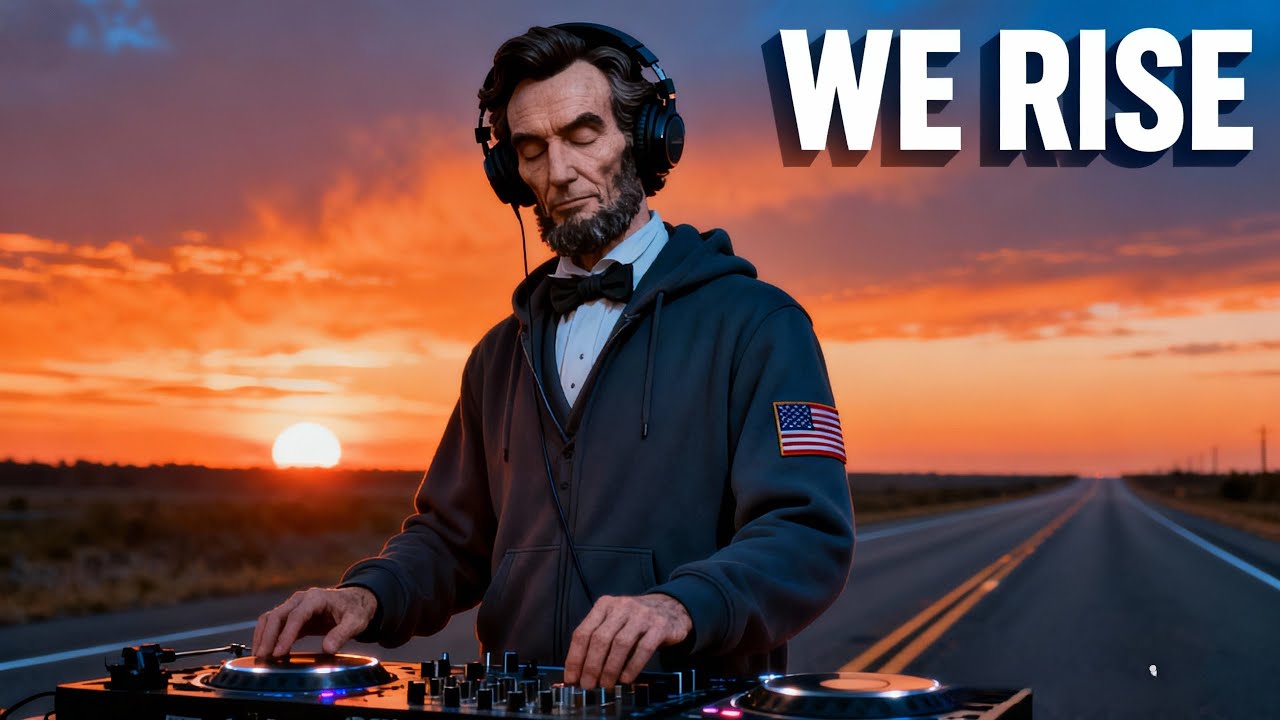 Abraham Lincoln DJ Set — We Rise | Emotional Techno Journey