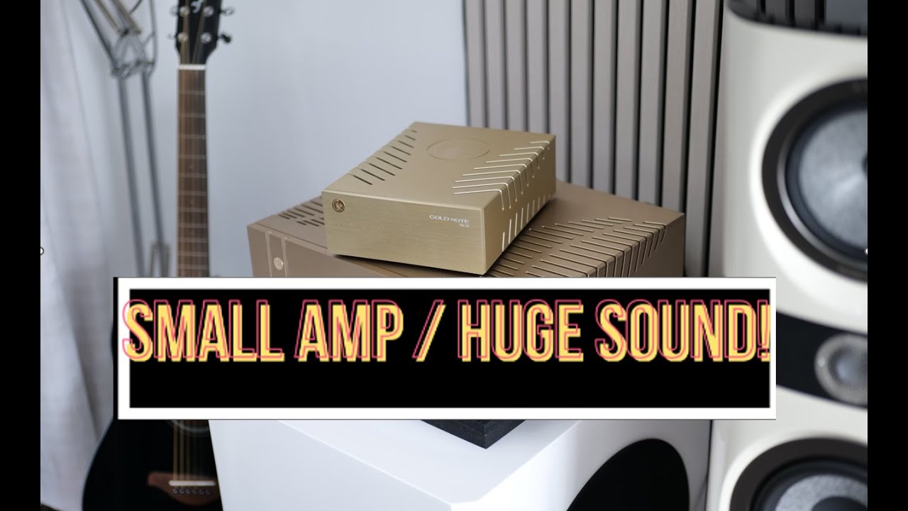 Gold Note PA10 Review - Compact Audiophile Power Amp with Huge Power.
