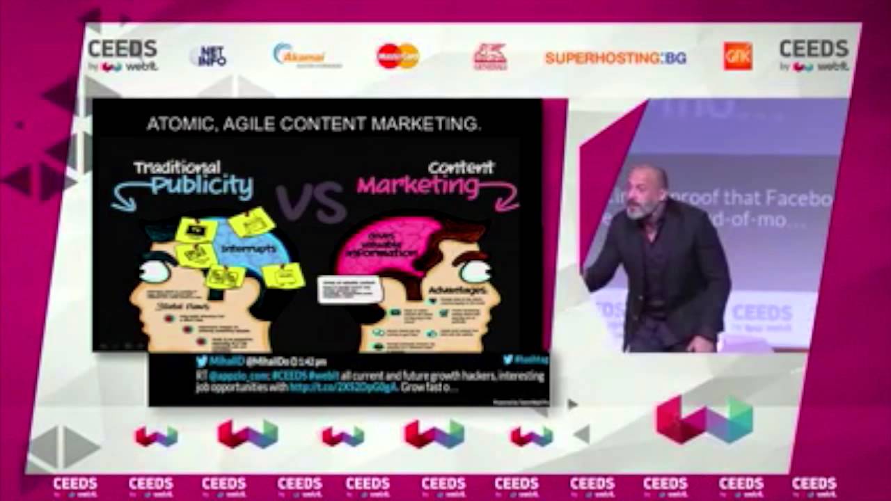 How big-data fuels atomic, agile content marketing - Keynote Speaker Igor Beuker