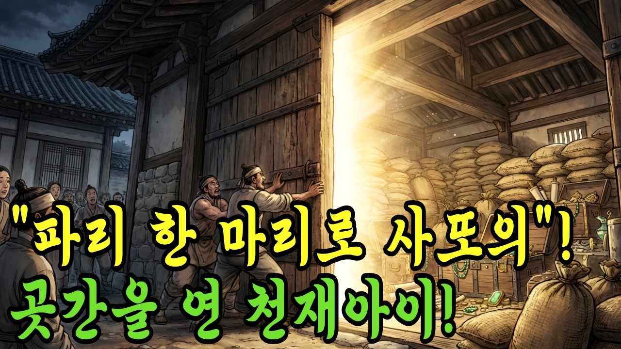 파리 한 마리로 사또의 곳간을 연 천재아이의 엄청난 능력!
