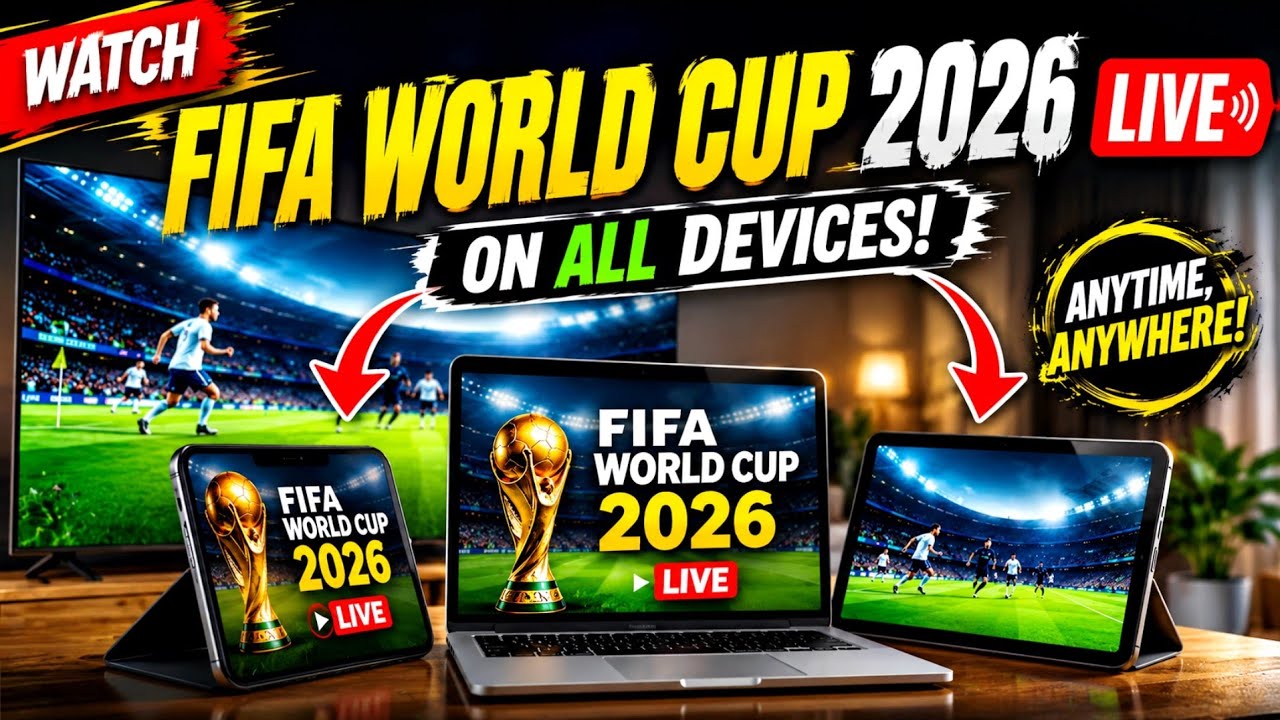 Как смотреть ЧМ по футболу 2026 на телефоне / Smart TV / ноутбуке | Где смотреть ЧМ по футболу 2026