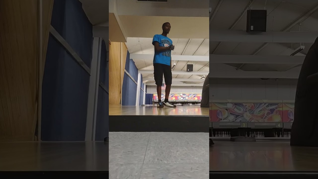 LBOWLING WITH MY NEW 15Lb HAMMER 