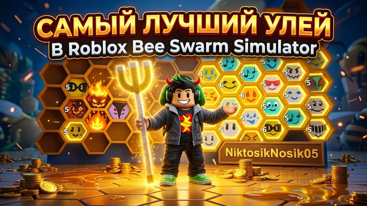САМЫЙ ЛУЧШИЙ УЛЕЙ В Roblox Bee Swarm Simulator