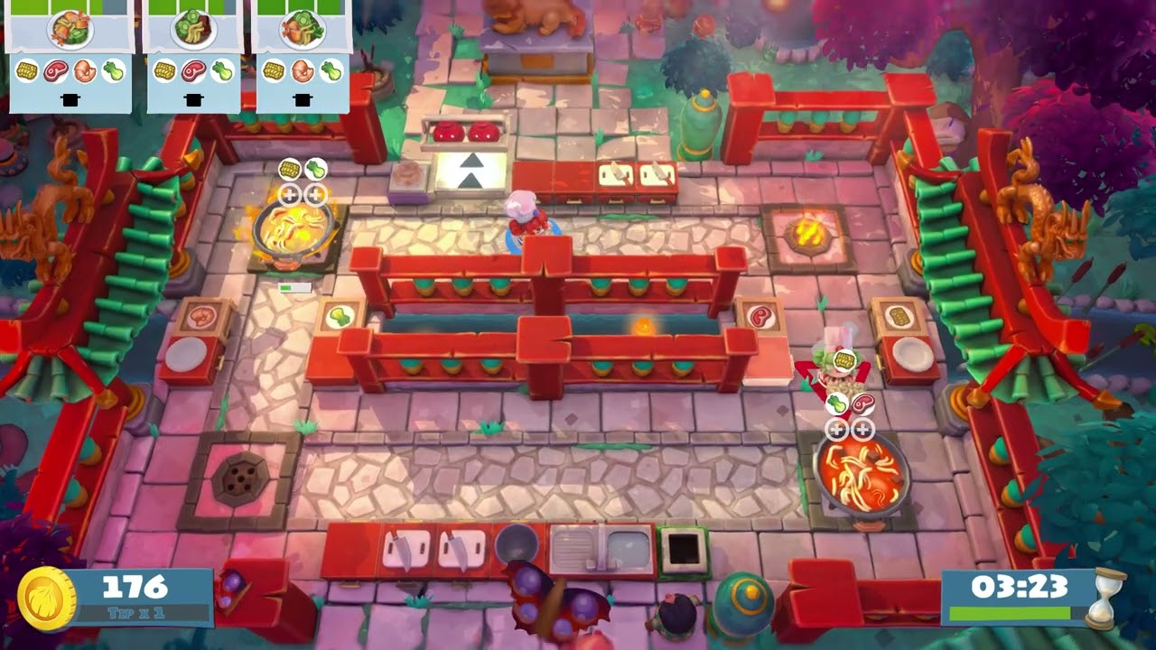 Over 1 Hour Extra Trimmings Gameplay | Overcooked! All You Can Eat