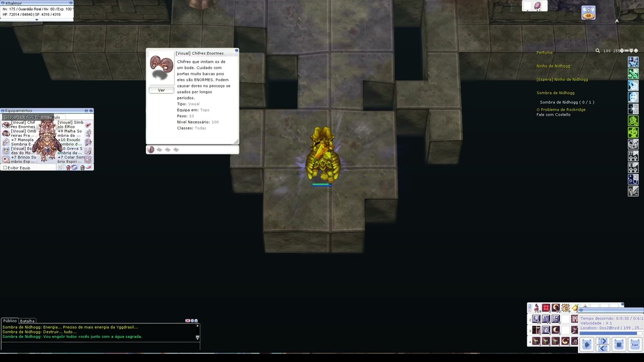 Ragnarok Online LATAM - Guardião Real vs Nidhogg - build LD (Upgrade)