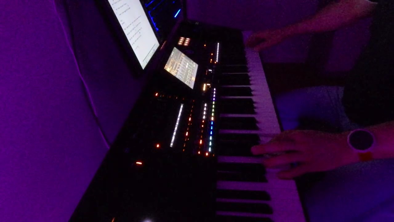 Korg Pa5x Style--I Wish It Would Rain Down