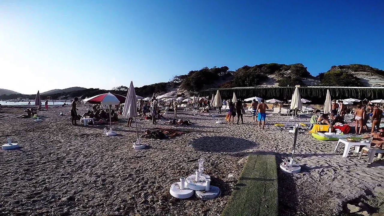 Las Salinas world famous beach.