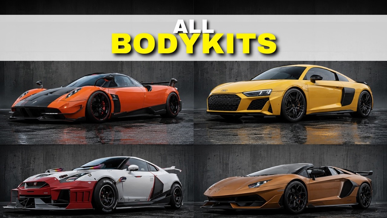 NFS Unbound | All Bodykits Showcase