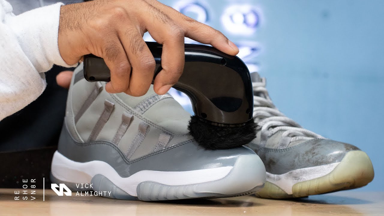 Air Jordan Cool Grey 11 2010 года, полная реставрация