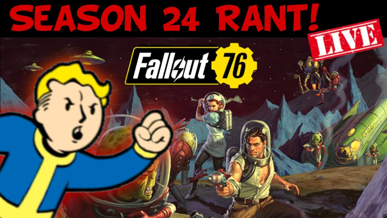 Can we talk about these Season 24 rewards? Fallout Rant, plus trailer reaction | Fallout 76