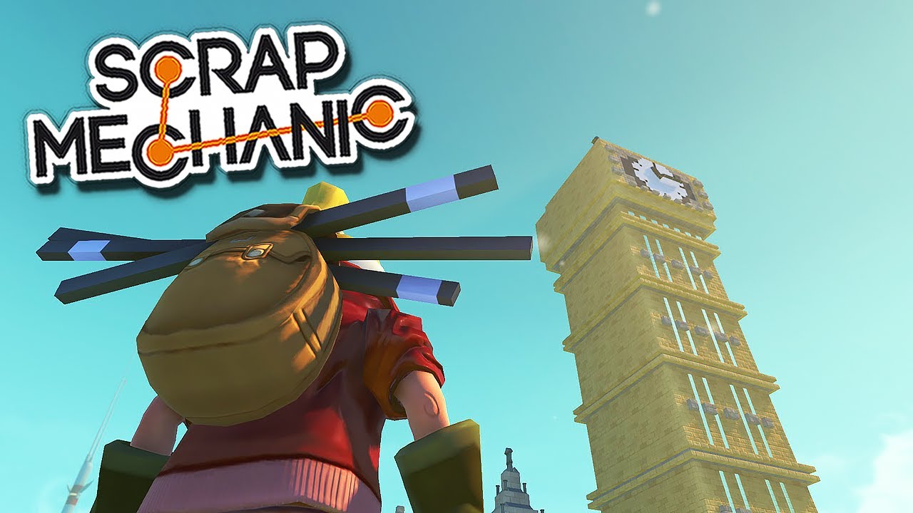 ЛУЧШИЕ ЧАСЫ В МИРЕ? | SCRAP MECHANIC (Cloud.I.Am)
