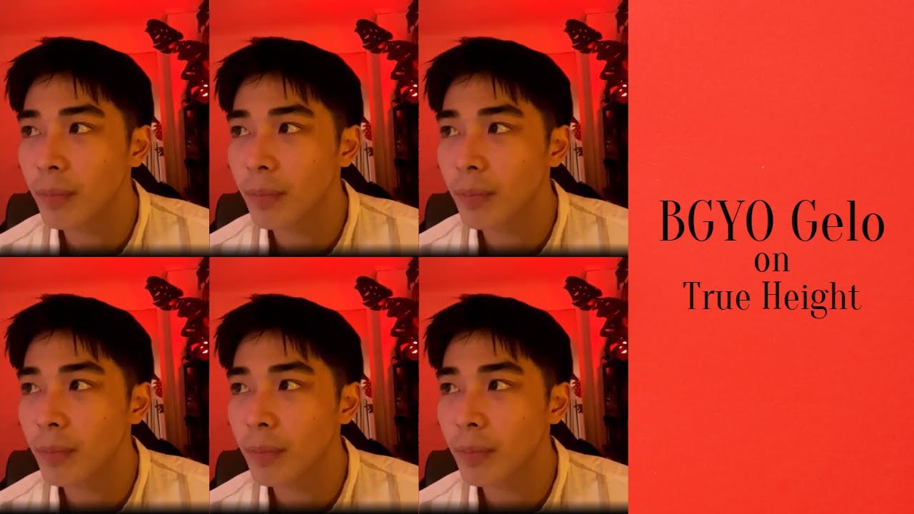 BGYO Gelo Addresses Height Issue