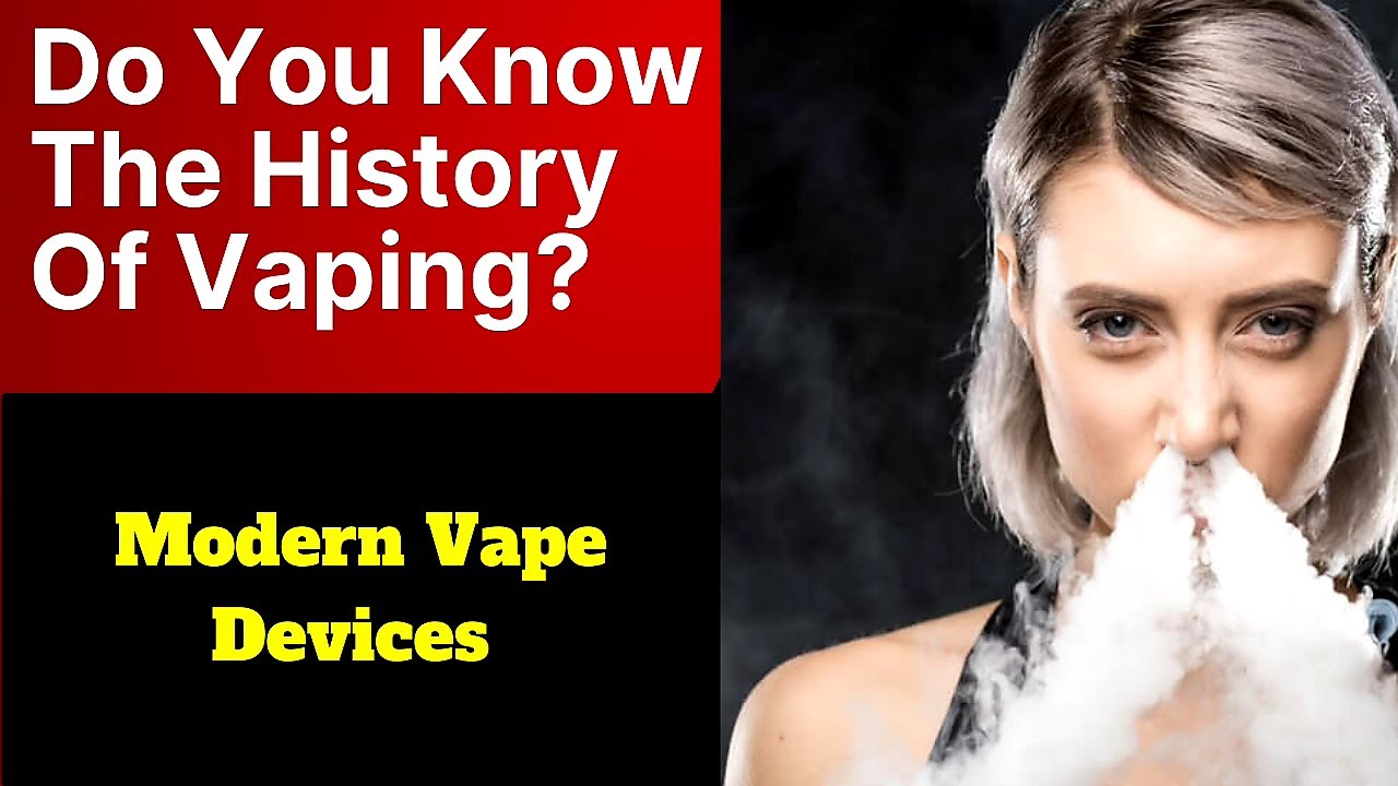 Do You Know The History Of Vaping?? 