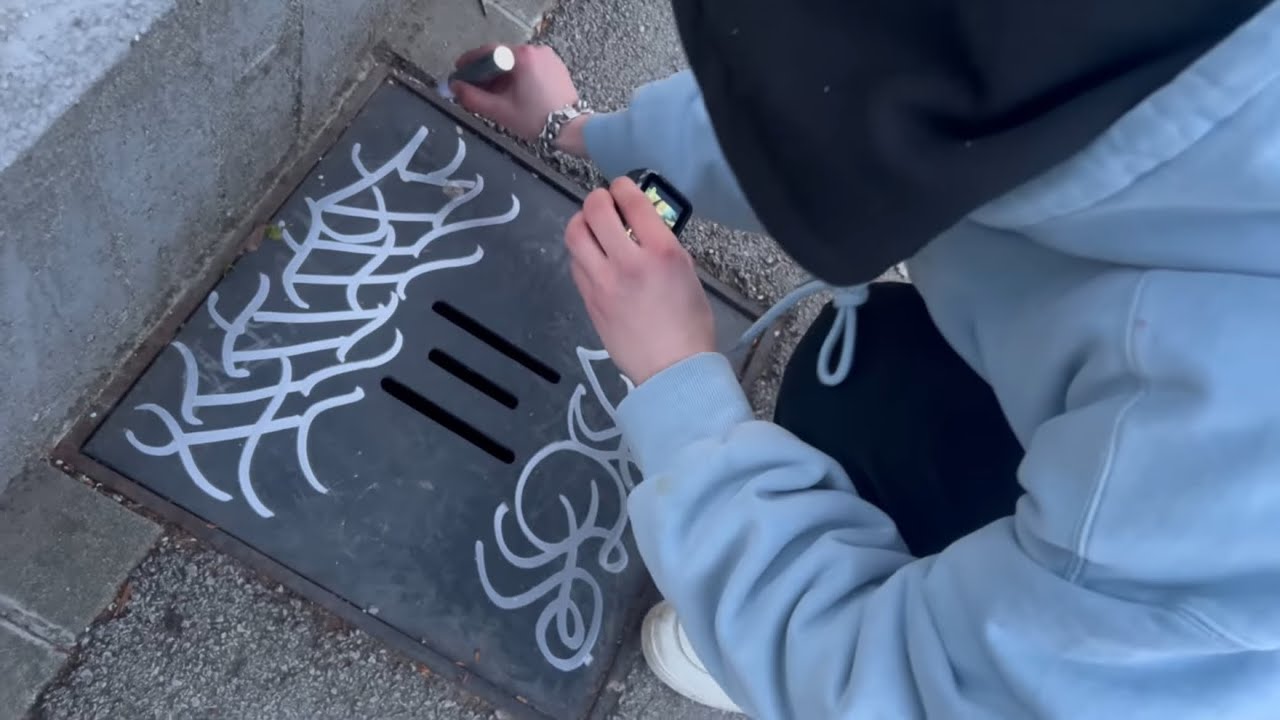 Graffiti tagging Bratislava New style