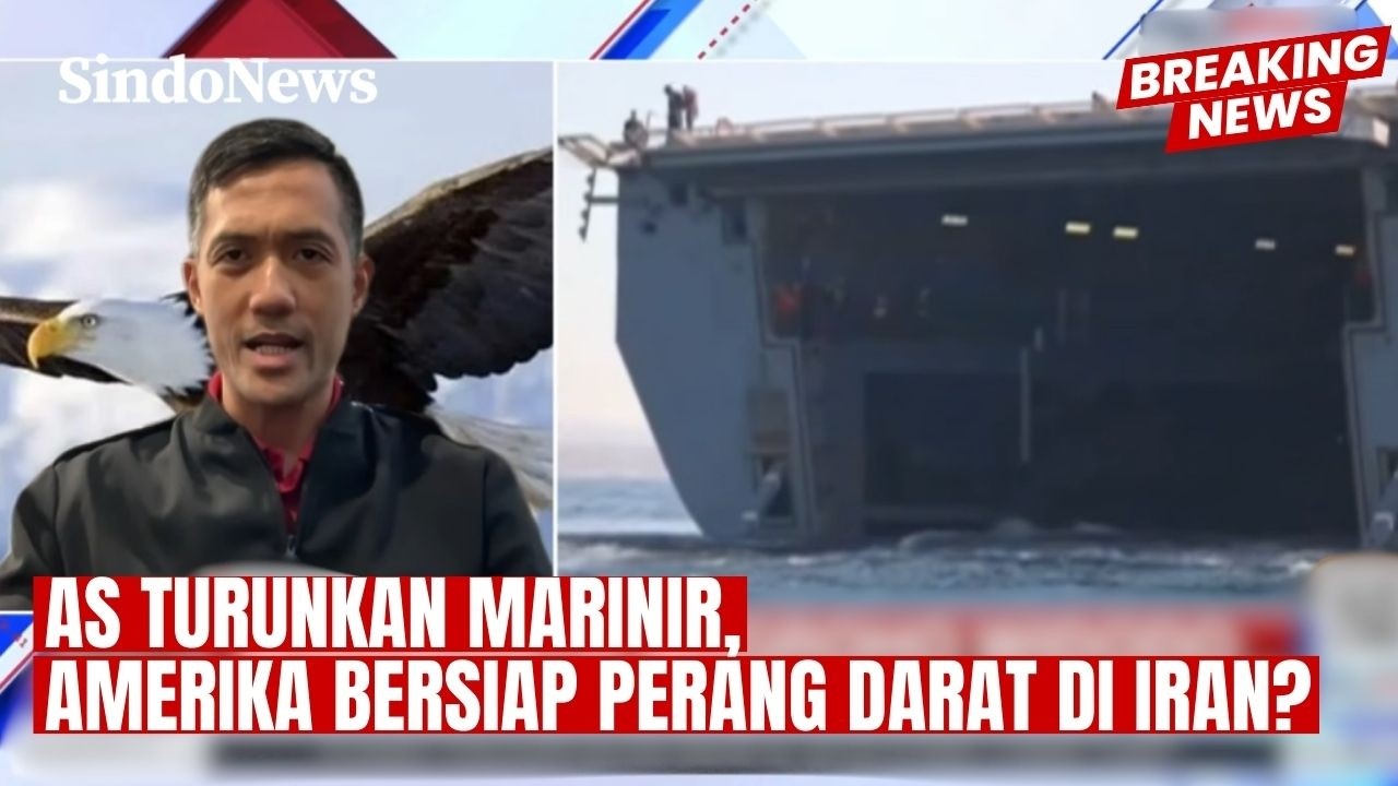 Militer AS Bergerak! Marinir Diterjunkan Saat Konflik Iran Memanas | Breaking News | 16/03