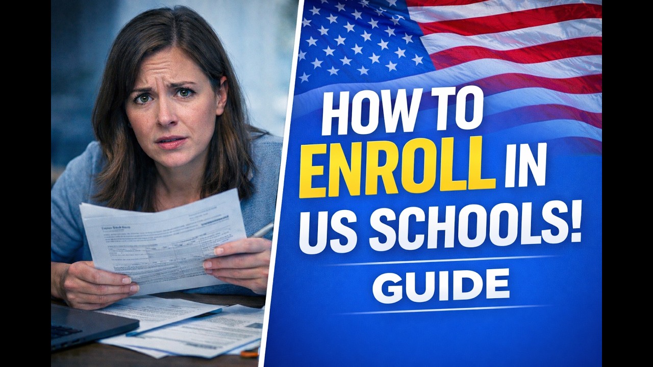 How to Enroll Your Child in School in the USA | Step-by-Step Admission Guide