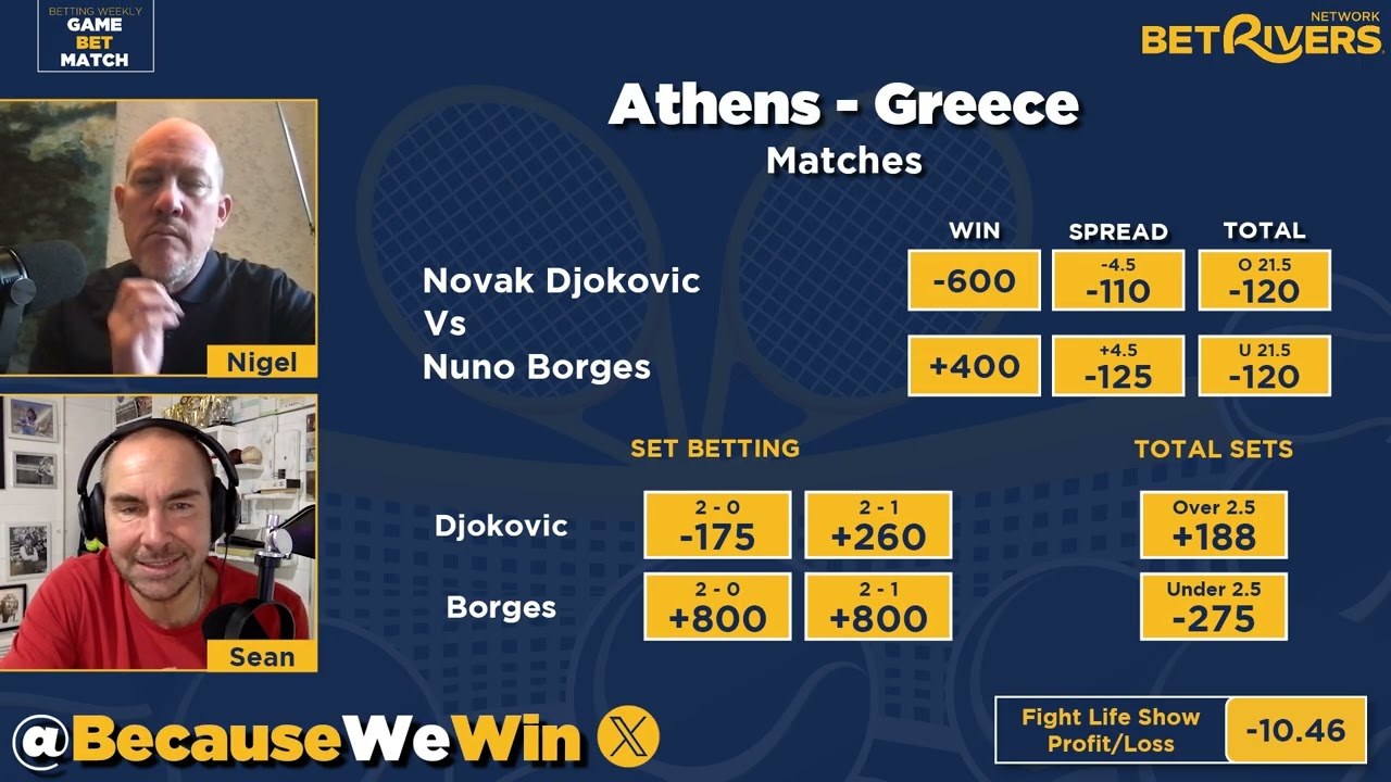 ATP Athens & Metz Quarterfinals Predictions