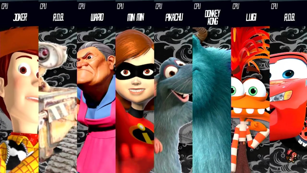 Pixar Battle - Requested Smash Bros Battle