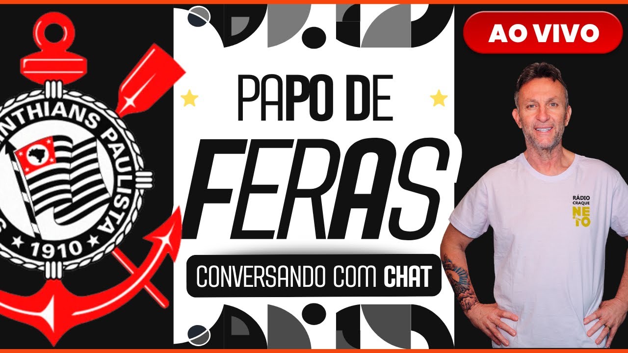 RESPONDENDO COMENTÁRIOS, BASTIDORES DA SUPERCOPA E + | PAPO DE FERAS | AO VIVO | Rádio Craque Neto