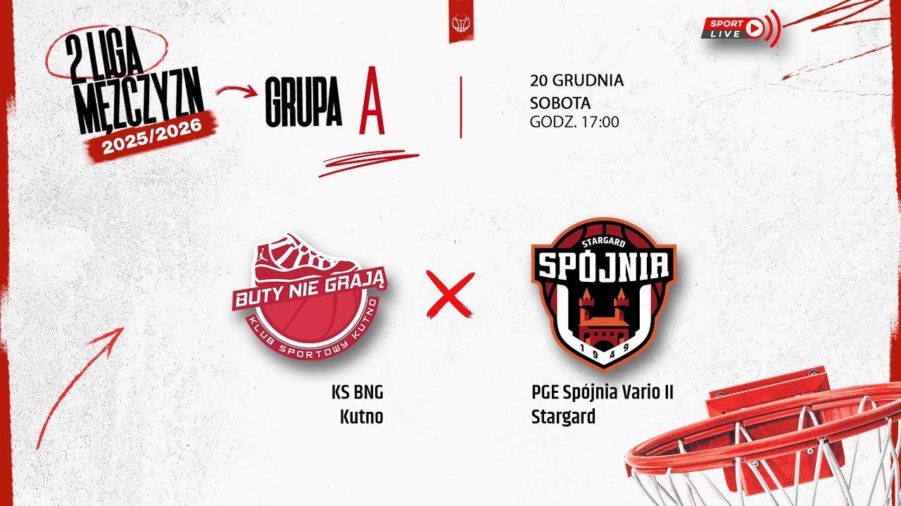 KS BNG Kutno - PGE Sp&oacute;jnia Vario II Stargard (2 LM)