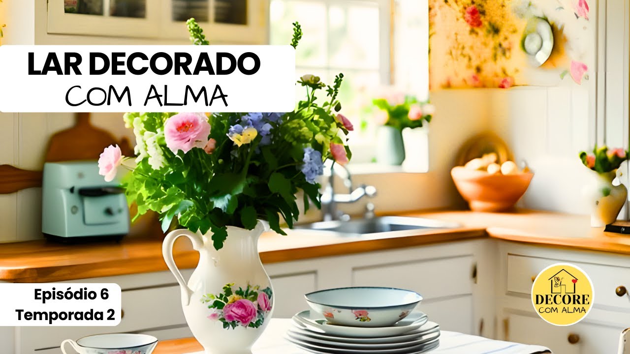 Cozinha com jeito de casa de vó  | Decoração COTTAGE
