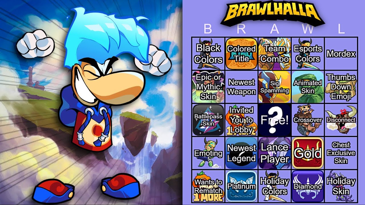 Brawlhalla BINGO — это просто СУПЕР!