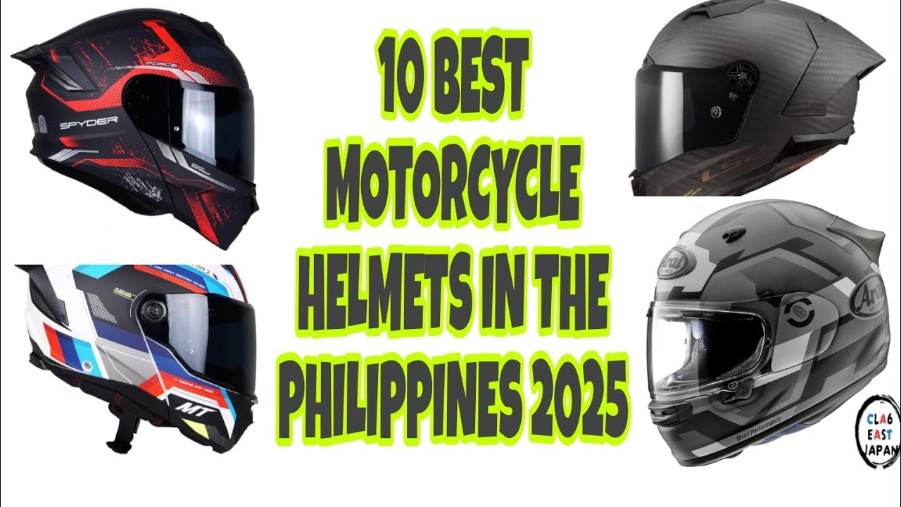 10 Best Motorcycle Helmets in the Philippines 2025.