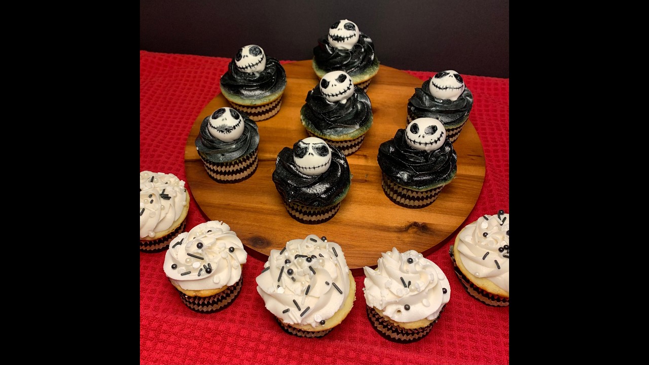 Nightmare Before Christmas Cupcakes