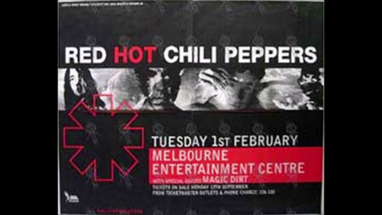 Red Hot Chili Peppers ~ February 1, 2000 ~ Melbourne Entertainment Centre ~ Melbourne, Australia