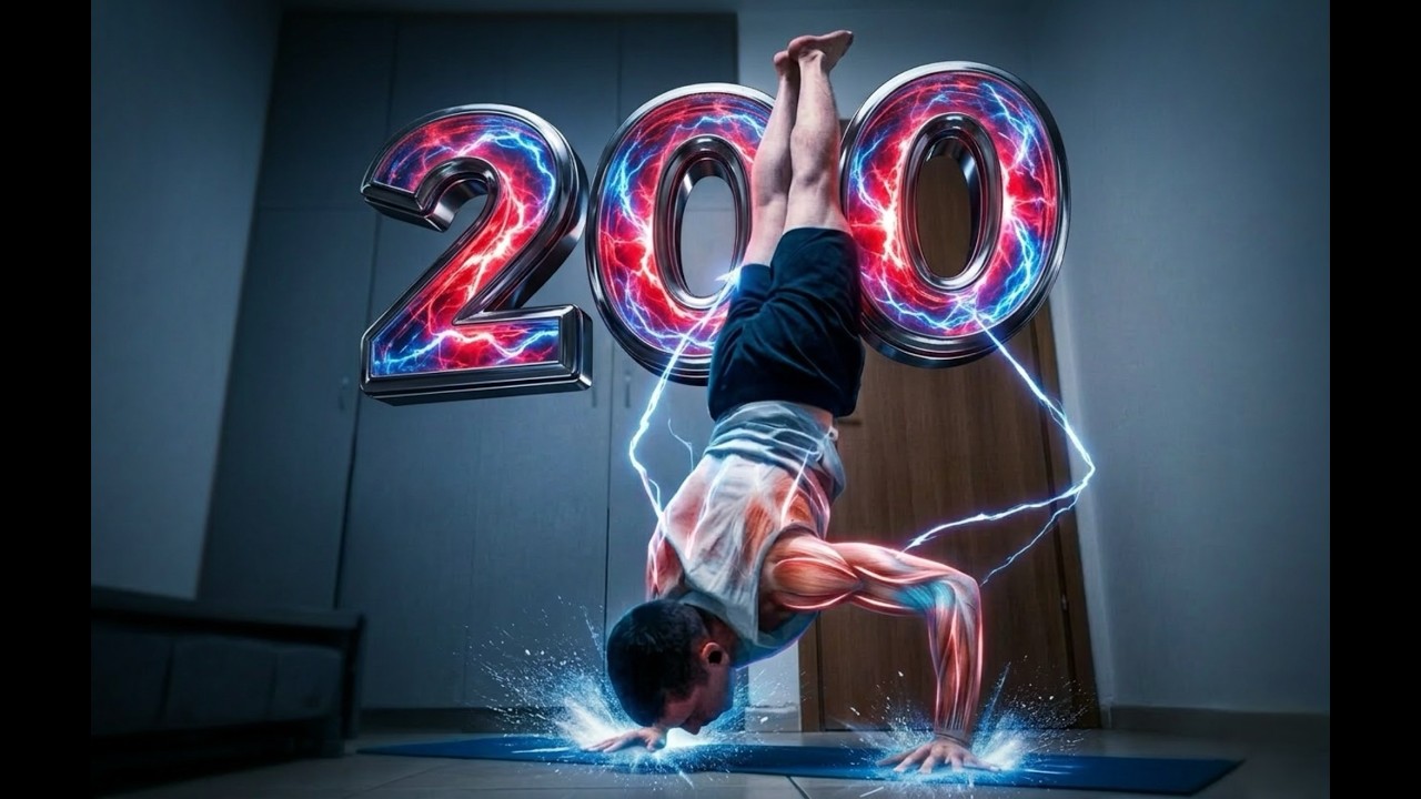 200 handstand push-ups in a row