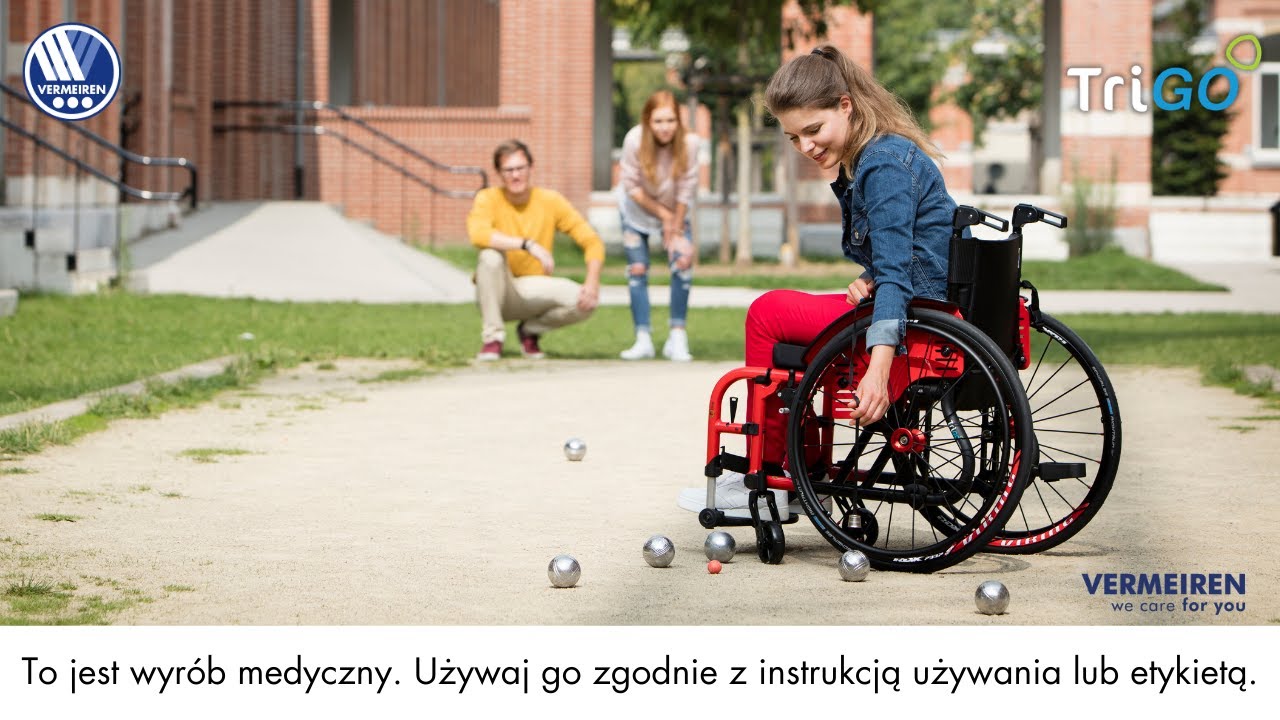 Trigo - Aktywny i w pełni adaptowalny wózek inwalidzki