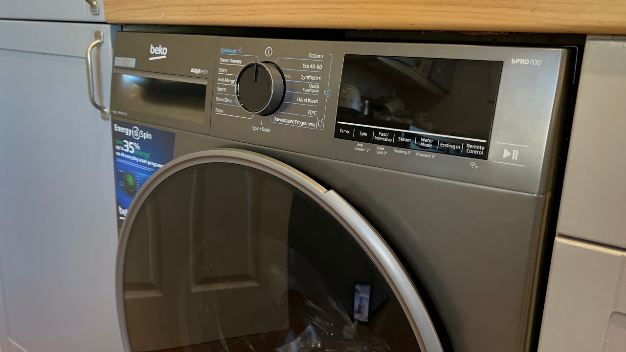 Распаковка Beko EnergySpin