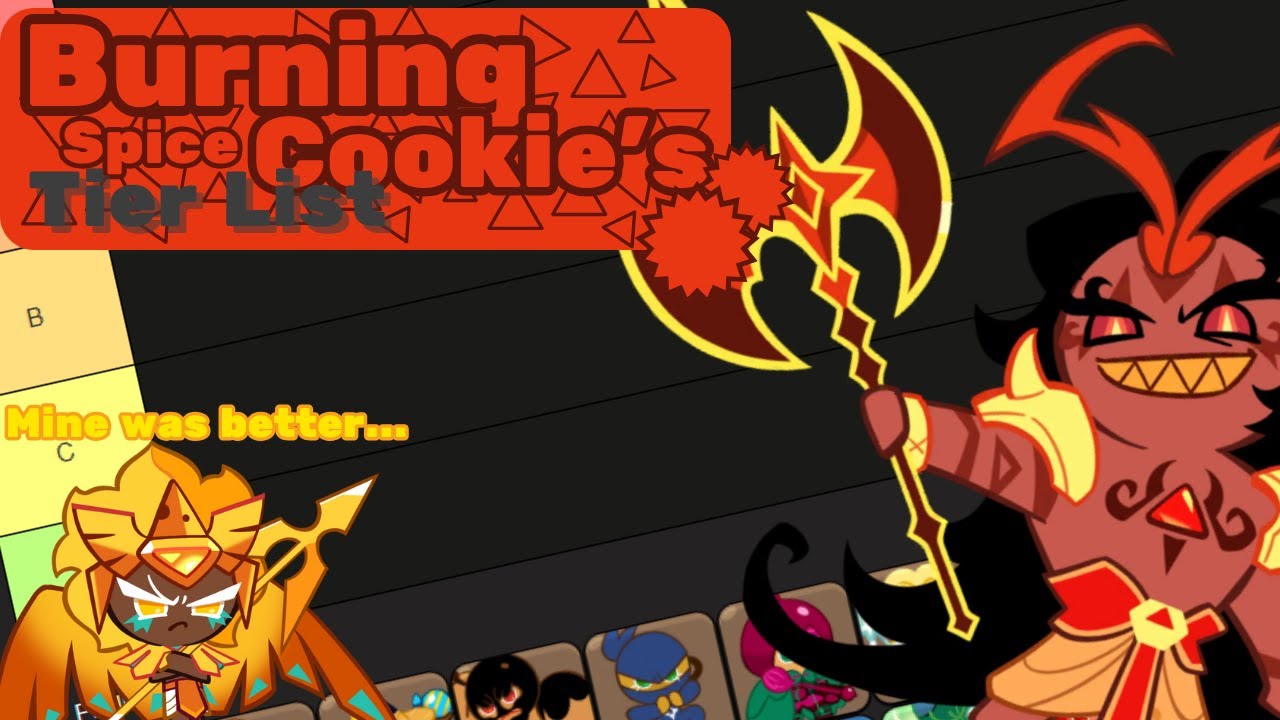 Burning Spice Cookie Ranks EVERY Cookie 🔥 | His Takes Are WILD