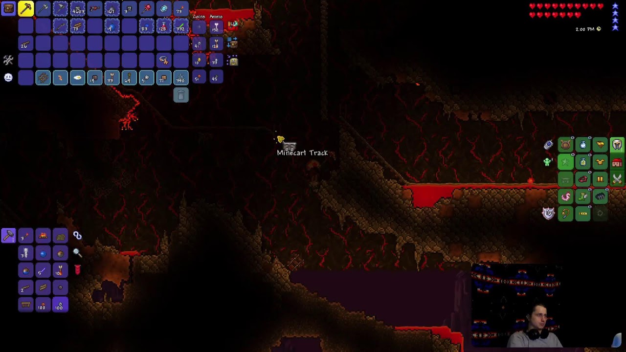 Episode 4 Terraria Permadeath! Hardcore Master Mode! Sheik Shook still going strong! Time to Lump Up