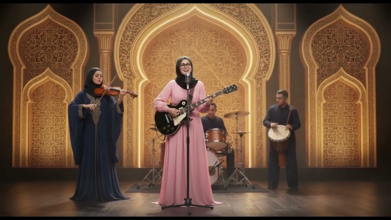 GHANLI - Rock Religi 🔥 | Cover Nasyid Arab Versi Rock Powerful
