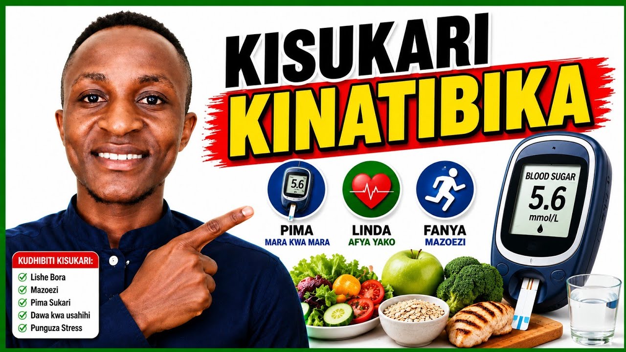Jinsi Ya Kujitibu Ugonjwa Wa KISUKARI | Dr. Maarifa