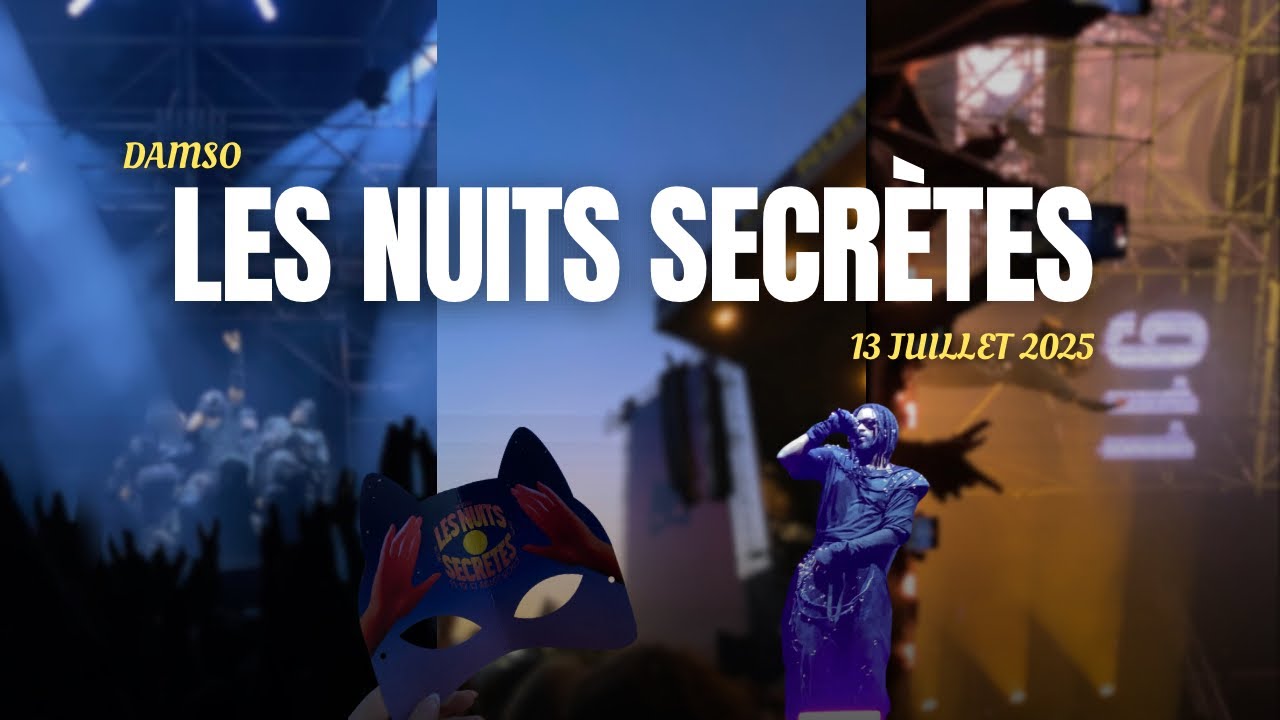 vlog 02 • summer festival (les nuits secrètes)