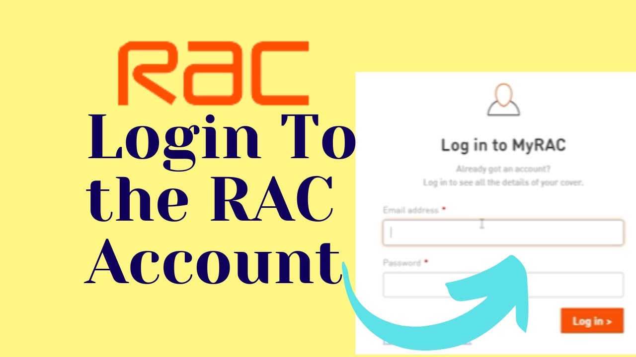 How to Login To RAC Account? Regional Acceptance Sign In to View Membership Details