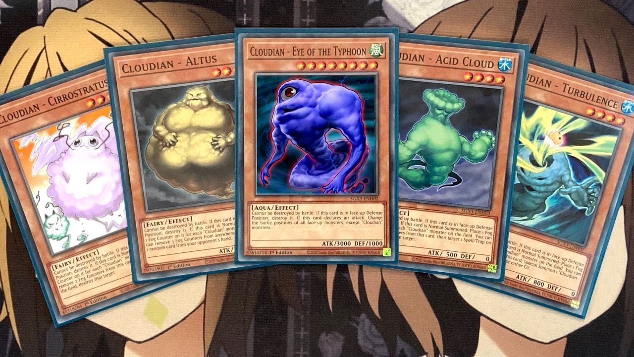 My Cloudian Yugioh Deck Profile for April 2023