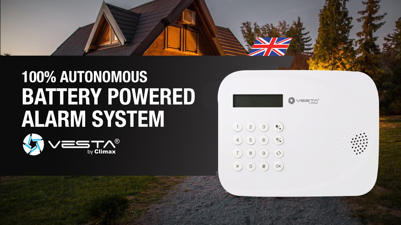 VESTA by Climax Battery Powered Alarm System Presentation | By Demes