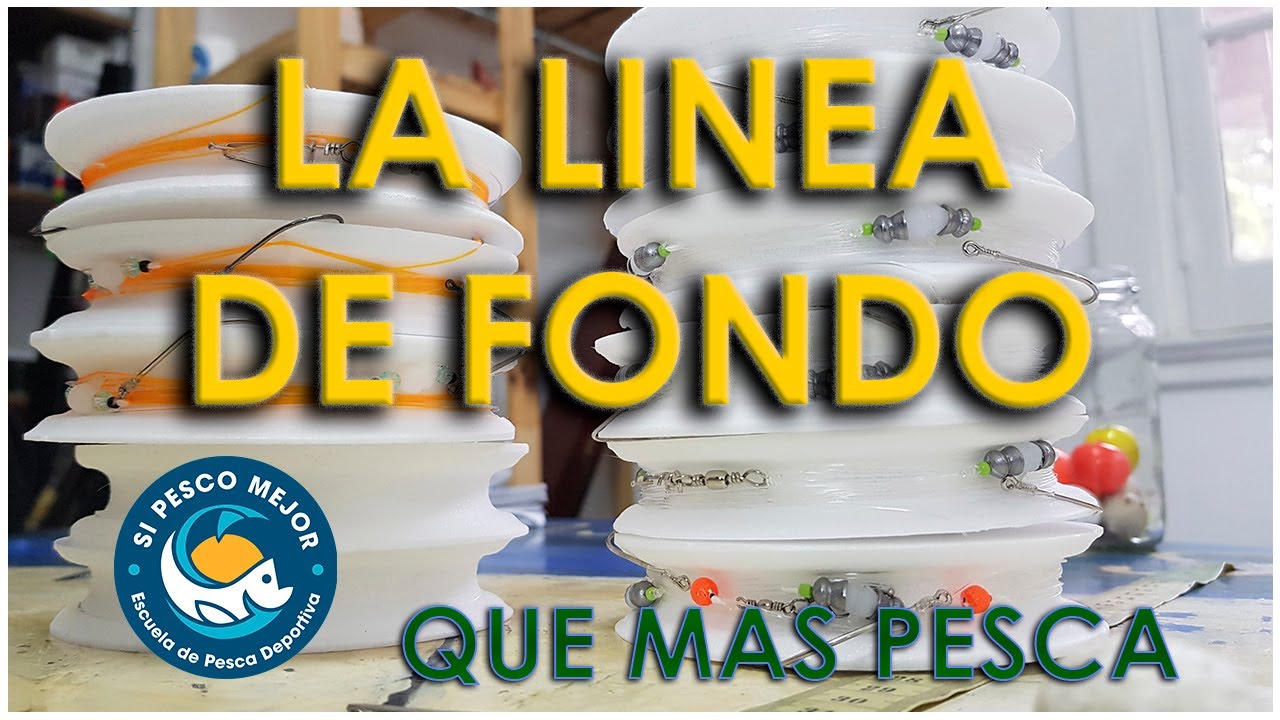 LINEA DE FONDO PEJERREY ! MUY MUY PESCADORA ! MIRA, POR QUE