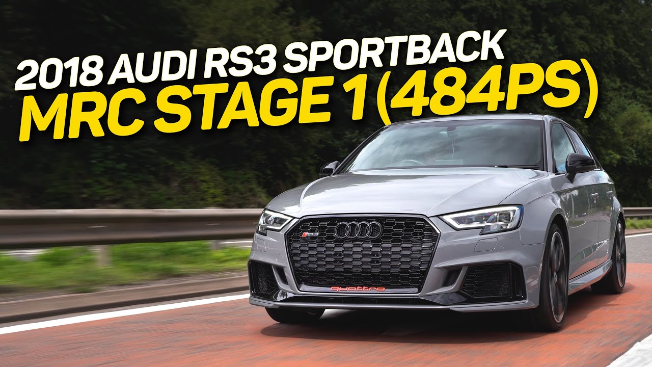 Audi RS3 8V Sportback in Nardo Grey with RS Interior Design Pack & MRC Stage 1 Tune (484PS)