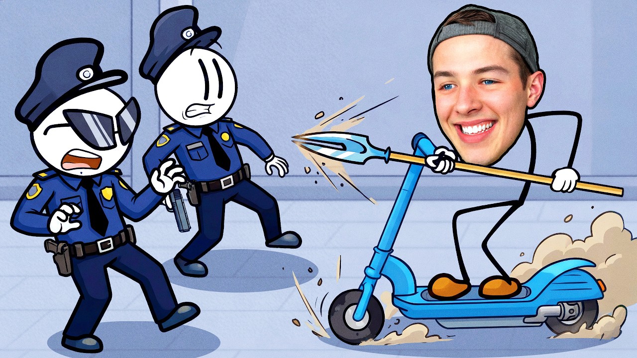 Escaping POLICE as Henry Stickmin