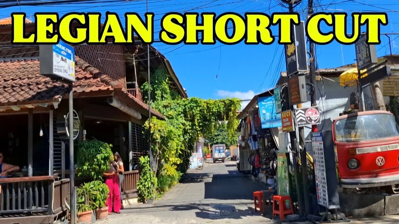 LEGIAN SHORT CUT || Legian to Melasti Street