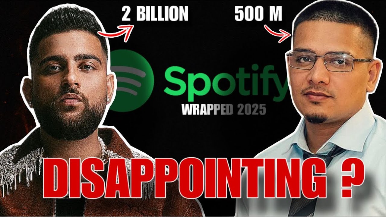 SPOTIFY WRAPPED 2025 ? NO AUJLA & DHANDA IN TOP 10 😱🤔