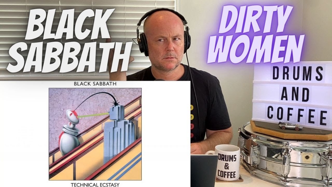 Drum Teacher Reacts: BILL WARD | Black Sabbath - 'Dirty Women'